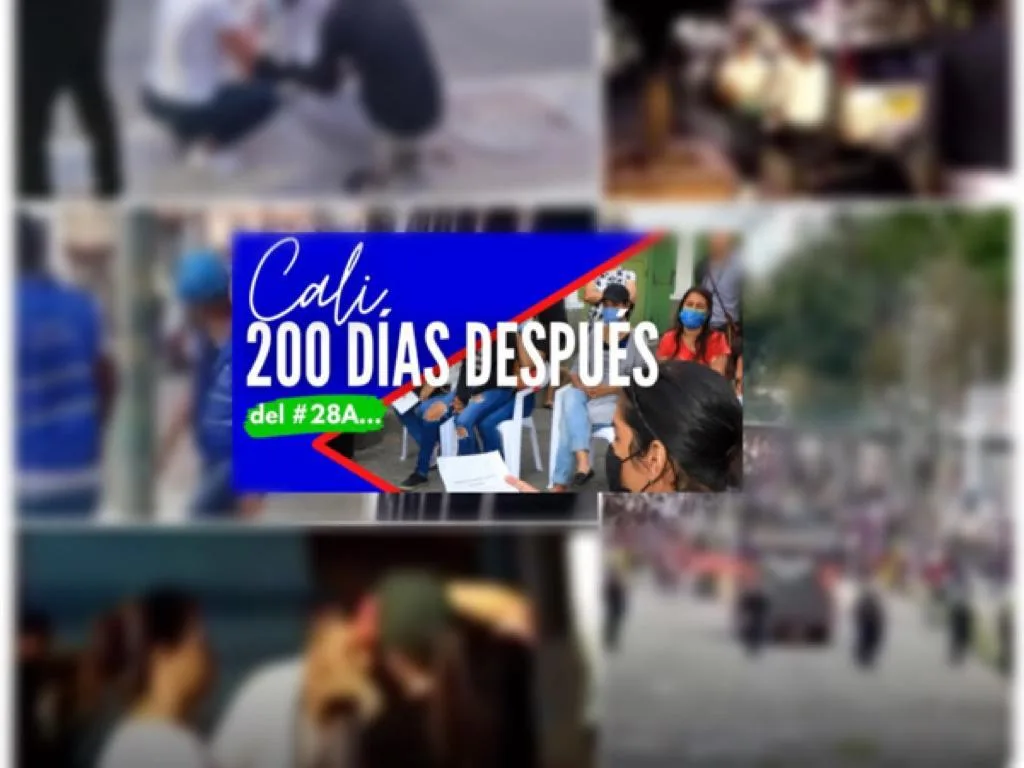 estallido social en Cali paro nacional 28A