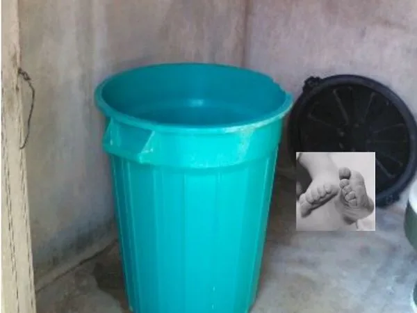 Conmoción en Santa Marta por la muerte de una niña de 3 años que se ahogó en un balde de agua
