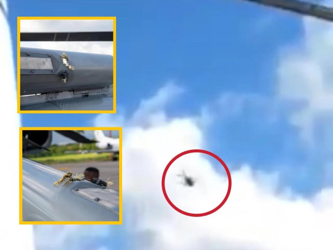 del helicóptero