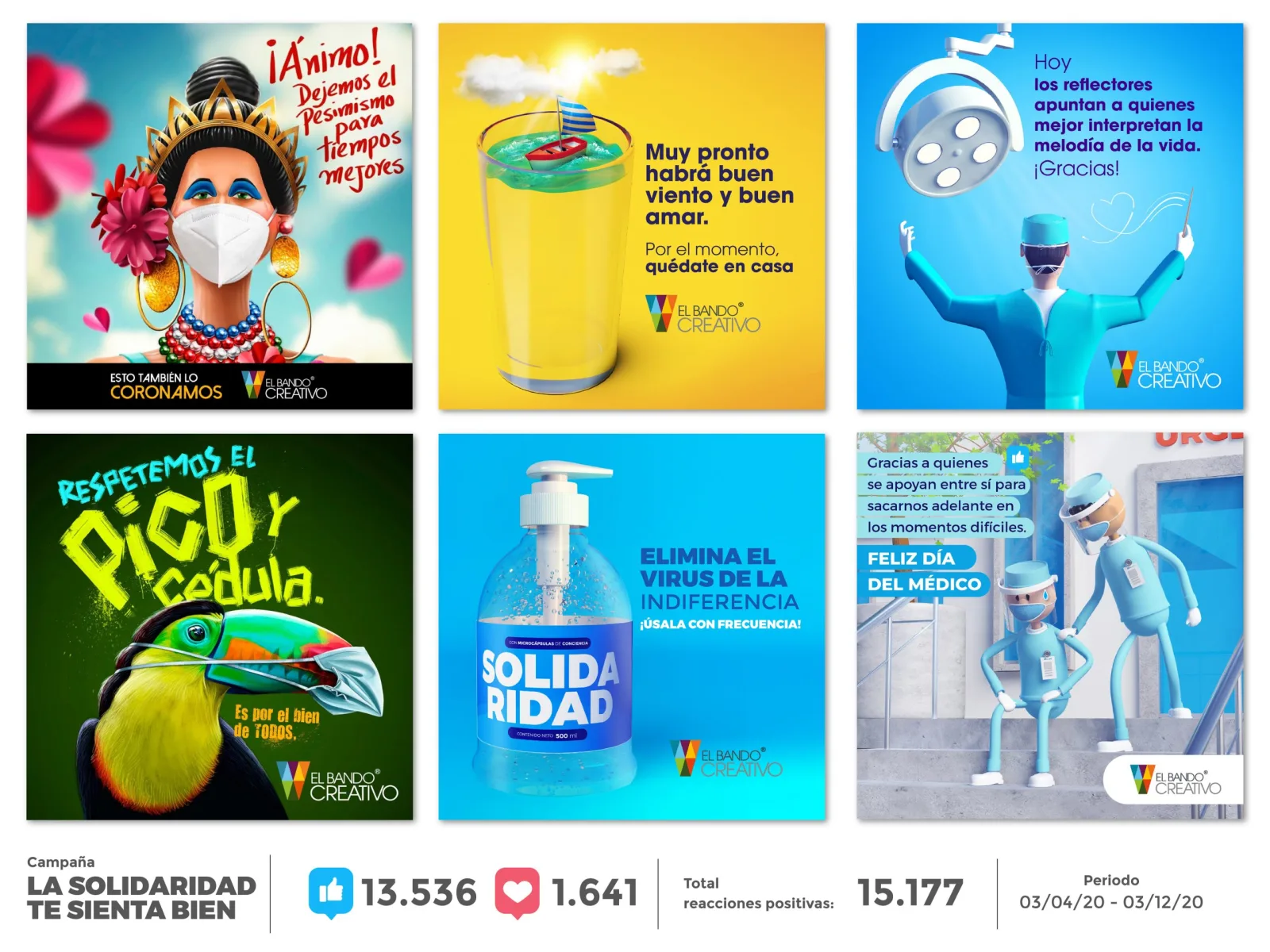 pieza de autopromoción con la campaña