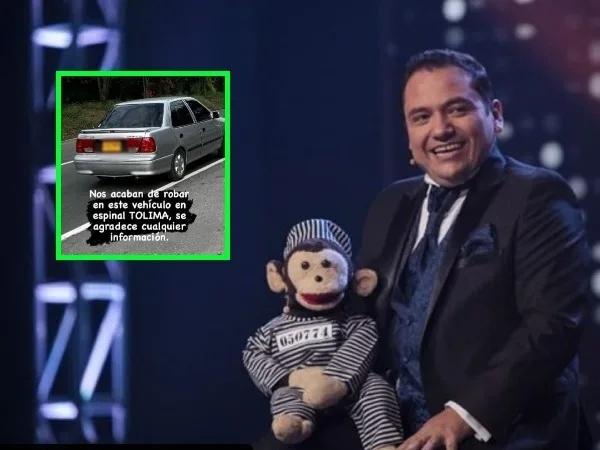 Le dañaron el viaje al humorista 'Tato' Muñoz: lo detuvieron y sacaron las maletas del carro