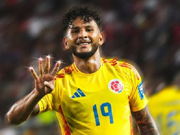 Luis Suárez, delantero de la Selección Colombia.