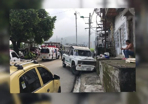 guala accidentada en Cali