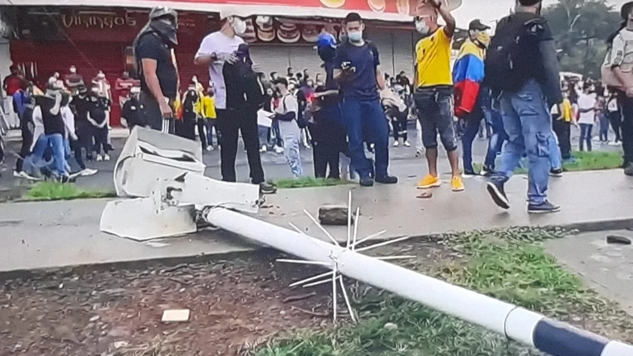 protesta en Cali este 28A