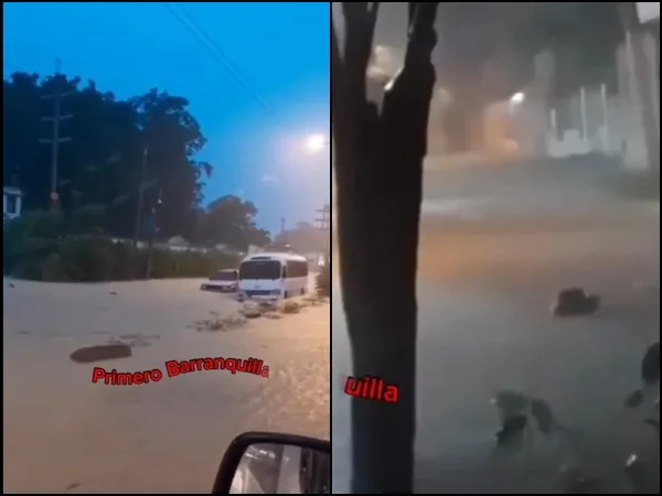 «Techos caídos e inundaciones»: El paso de la tormenta Franklin por el mar Caribe