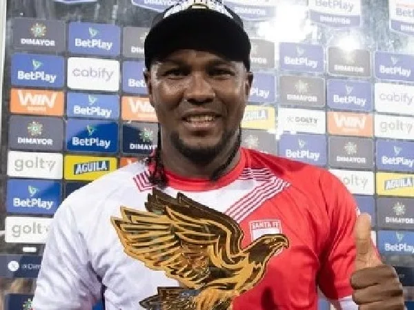 Hugo Rodallega, goleador del fútbol colombiano.
