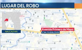 ladrones en México Naucalpan