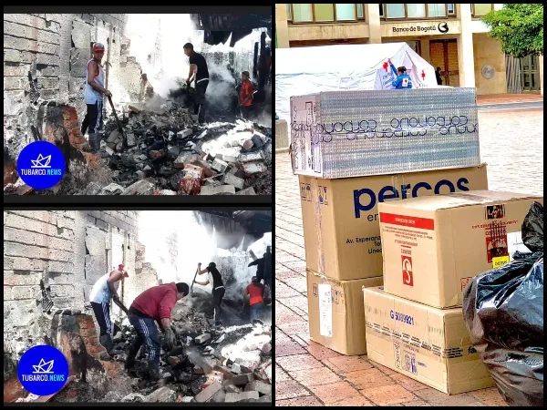 Pasto sigue unida por los damnificados del incendio en Caicedo