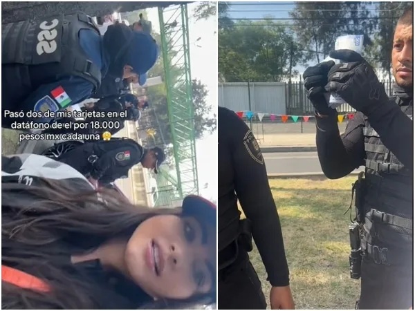 «Me descontó 1000 dólares de la tarjeta», a modelo colombiana taxista la iba a robar en México