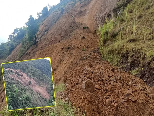 La vía Génova- San Pablo sigue siendo crítica, pese a los intentos por habilitarla sigue cayendo lodo y piedra