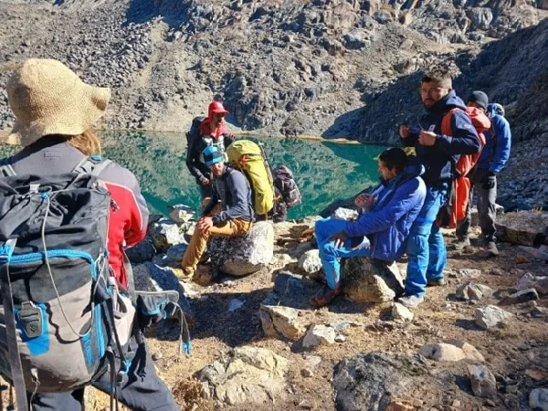 Parapentistas rescatados en la Sierra Nevada de Santa Marta,
