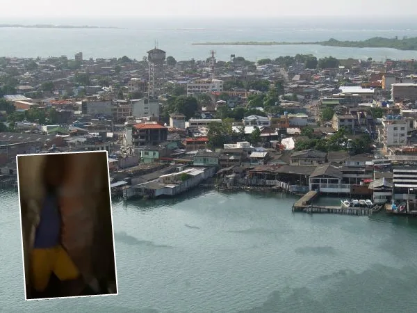 encadenado del cuello en Tumaco