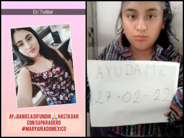 Una foto, un 'ayúdame' y una fecha: prueba de supervivencia de Mary Helena, joven de Ginebra secuestrada en México
