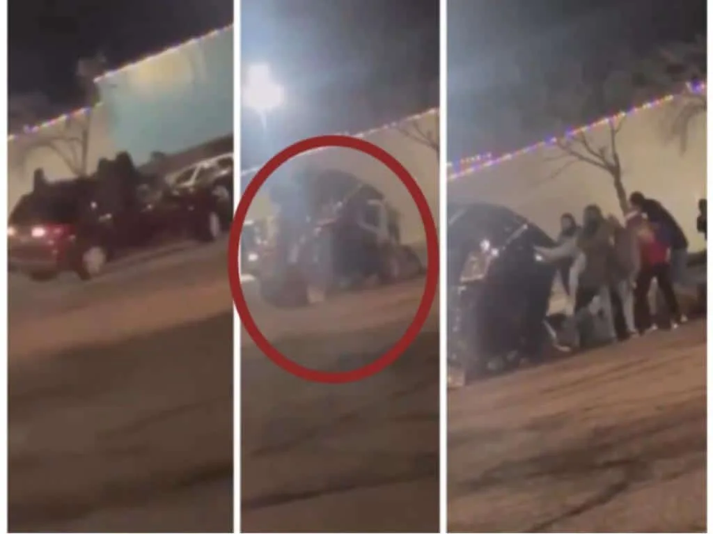 La camioneta se volco y les cayó encima, los pasajeros iban sentados en las ventanas, en Colorado Springs
