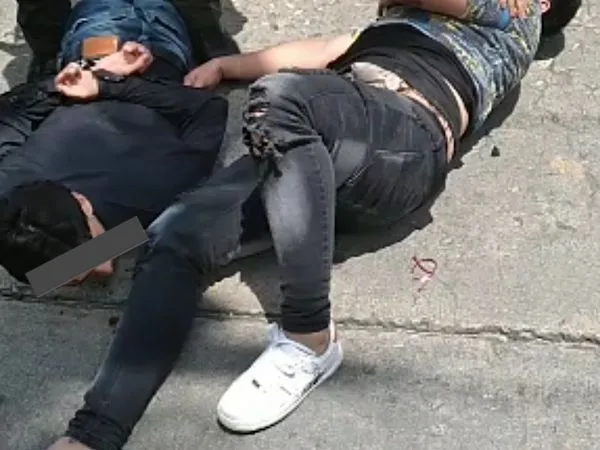 dos sujetos ladrones Barranquilla