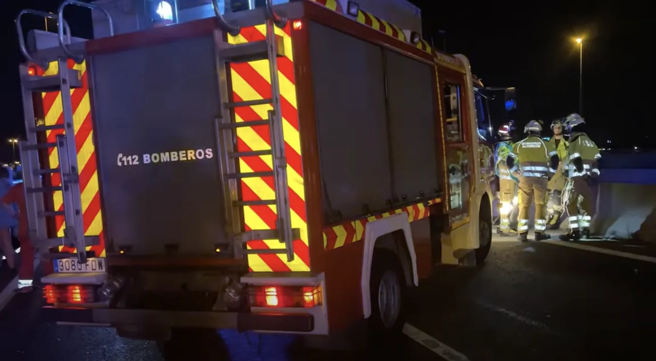 Colombiano causó trágico accidente en la autovía M-50 de Madrid, al transitar en sentido contrario