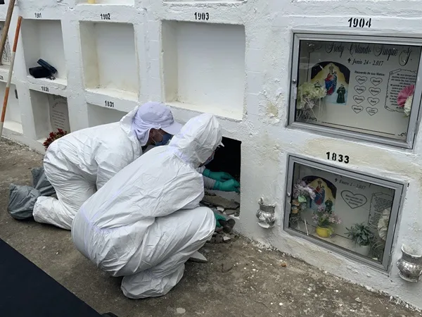 Pidieron ayuda para buscar a menores de edad y los hallaron en el cementerio de Pasto