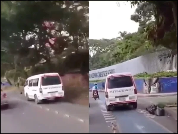Otra buseta invadiendo y "andando a mil" en el bicicarril de la Cañasgordas: "es de todos los días", denuncian