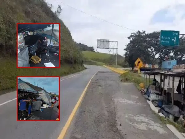 «Dañaron varios puestos de comida y personas lesionadas»: Accidente en la vía Buenaventura – Buga