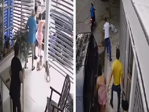 Frustran robo en la entrada de la casa en Santa Marta.