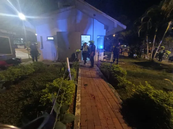 CAI Bonilla Aragón en Cali atentado