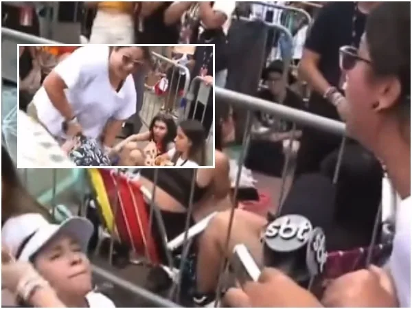 "Me entiendes ahora": Colombiana agredida en plena fila para el concierto de Taylor Swift en Brasil