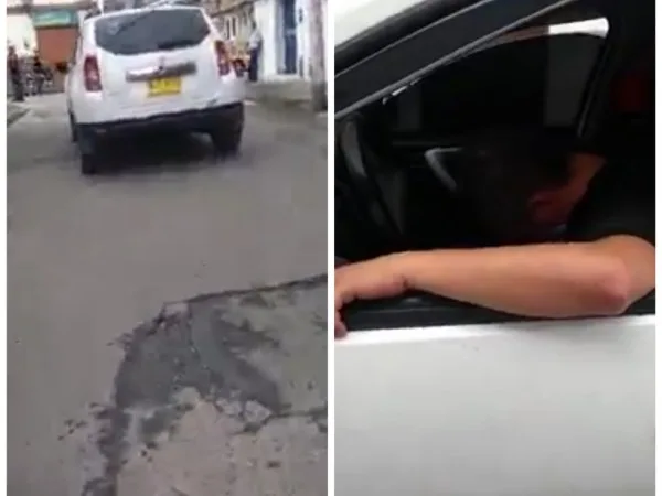 conductor se quedó dormido