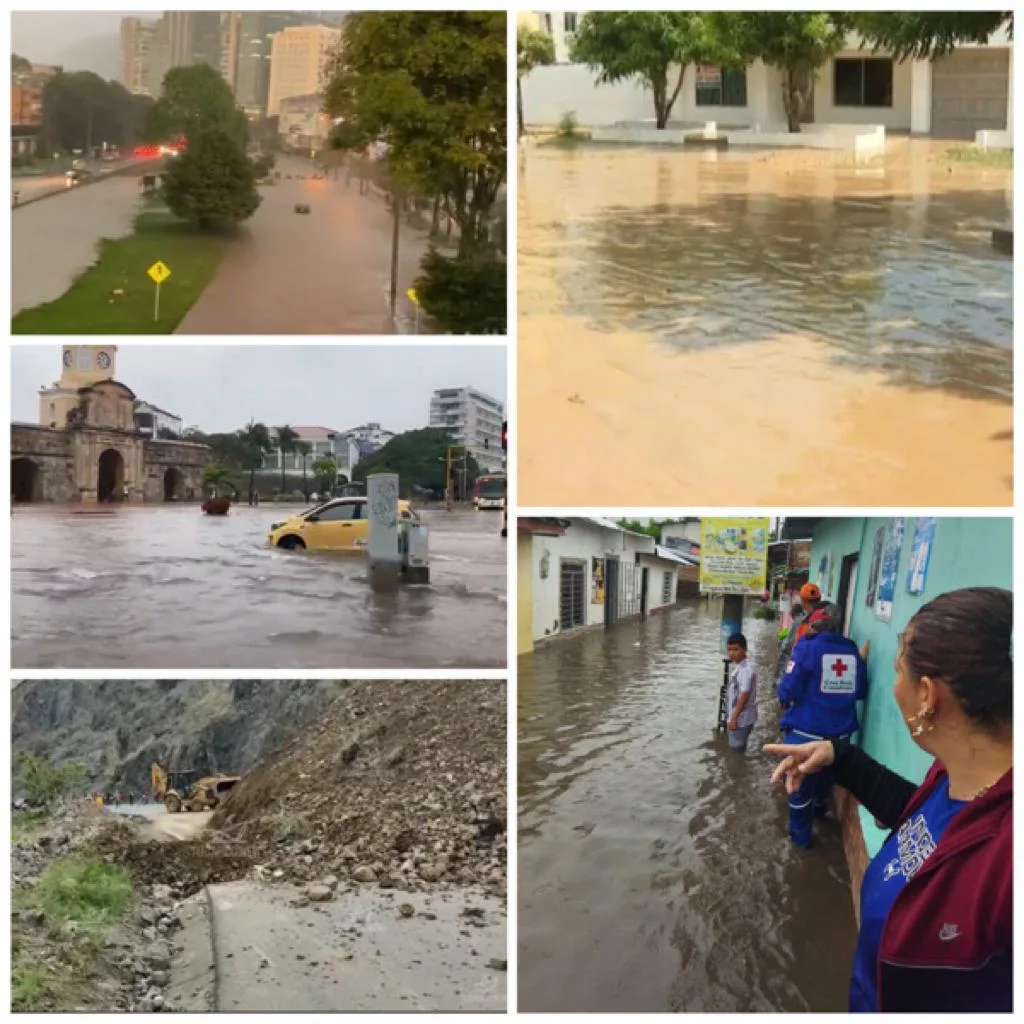 Colombia lluvias derrumbes