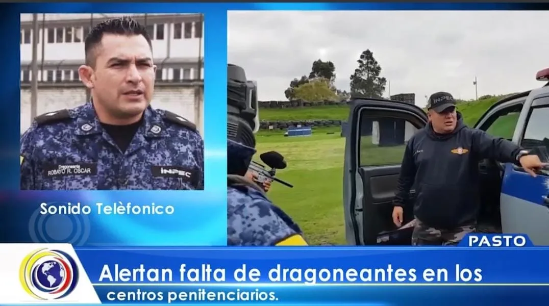Oscar Robayo, presidente del sindicato del INPEC en Pasto hizo la denuncia al medio CNC.