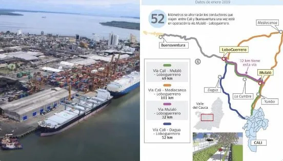 Si habrá vía Mulaló - Loboguerrero y dragado del canal de acceso al puerto de Buenaventura, los metieron al Plan de Desarrollo en Colombia