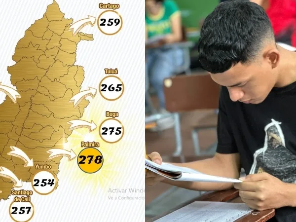 278 puntos en las pruebas SABER 11 le otorgaron al municipio de Palmira el primer lugar a nivel departamental