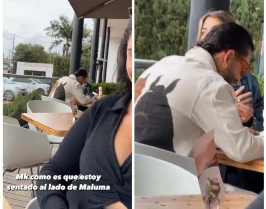 Maluma causó sensación en un Crepes & Waffles en Medellín