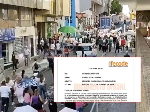 Marchas del 8 de febrero en Colombia: Puntos de concentración y horarios
