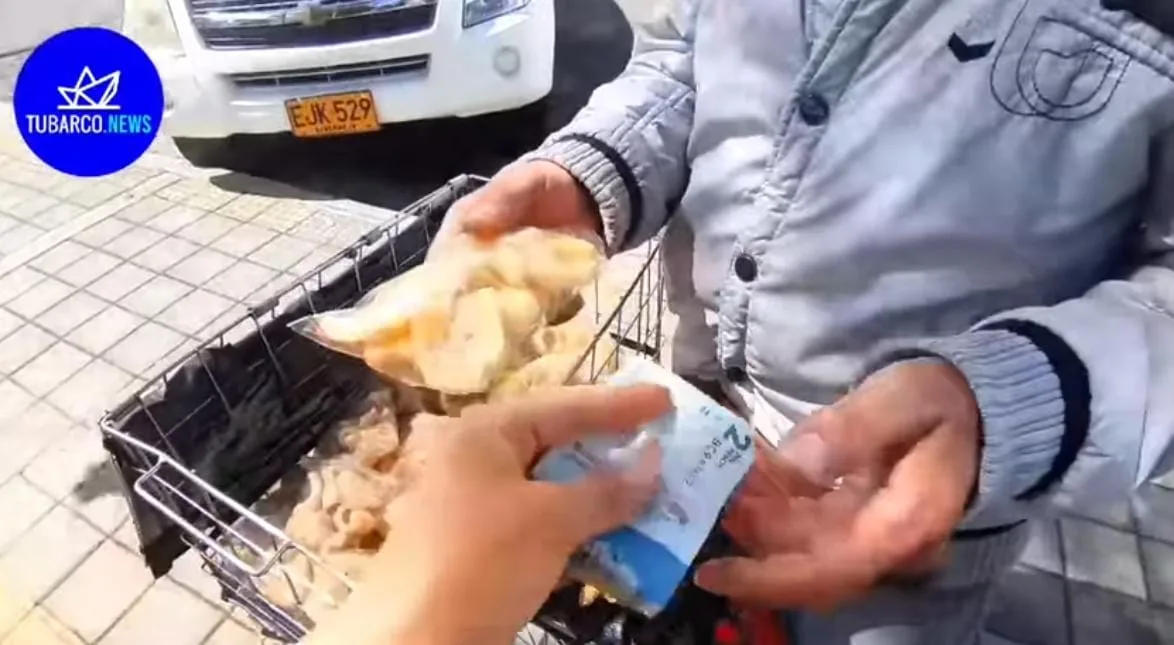 Cada paqueta de chicharrones a $1000 pesos