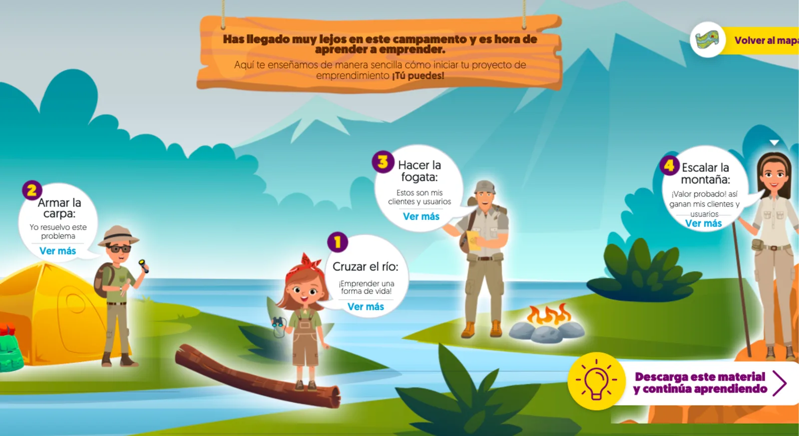 campamento del ahorro