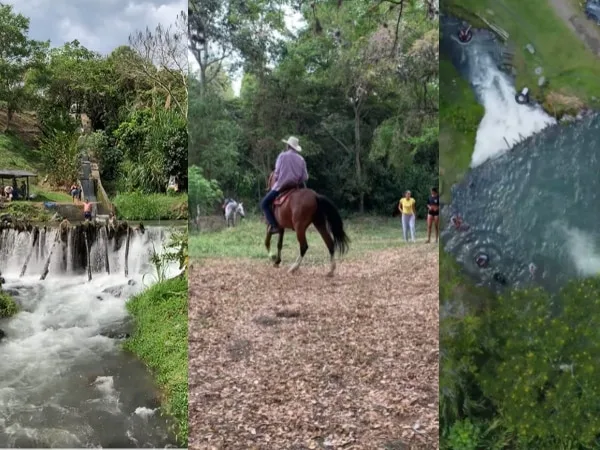"Charcos naturales, tirolesas con remate en el río y paseo a caballo: los planes para disfrutar en Ginebra, Valle."
