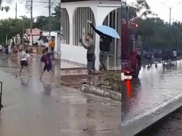 piedras lluvias en Barranquilla