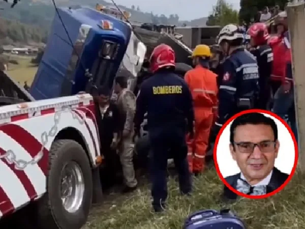Profesor que murió en trágico accidente en Boyacá.
