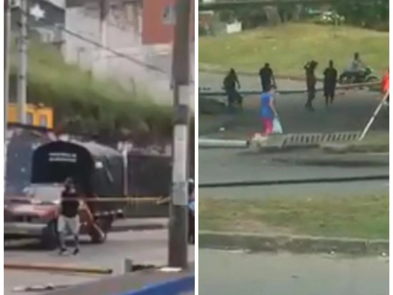 bloqueos en cali
