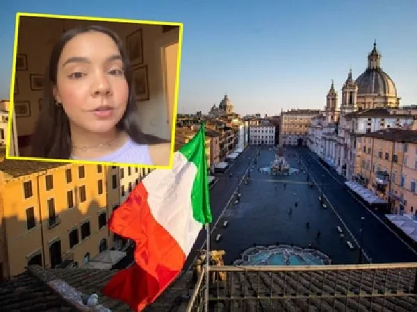 Colombiana contó su experiencia en Italia.