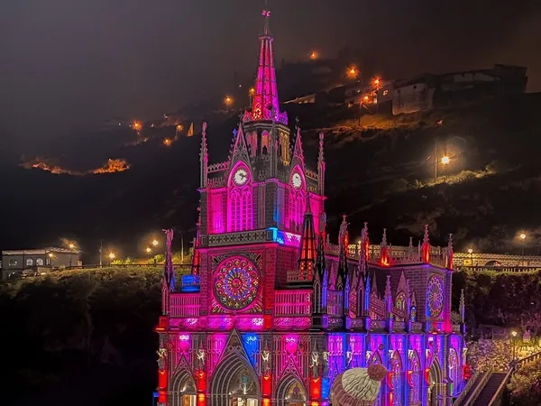basílica de Las Lajas.