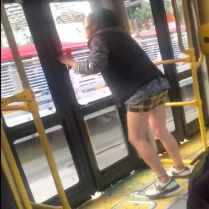La peligrosa intolencia en Transmilenio: rompió una puerta porque no paró en su estación, otras se 'mechonearon' por una silla"