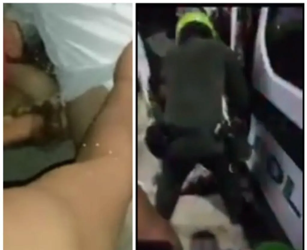 Habría sido por robarlo: Lo lanzaron desde un carro, manos atadas y herido, Barranquilla