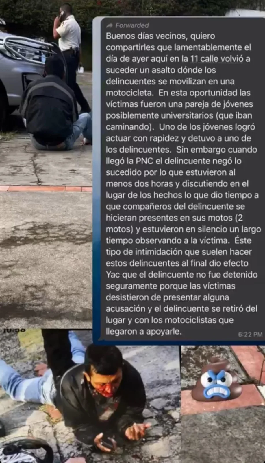 puñetazos Guametala Universidad del Valle