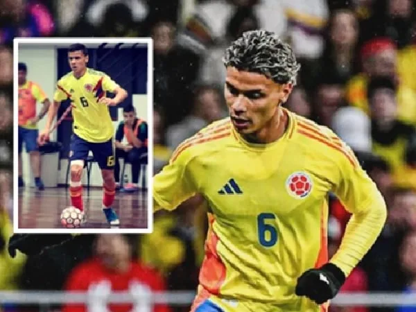 Richard Ríos, jugador de la Selección Colombia.
