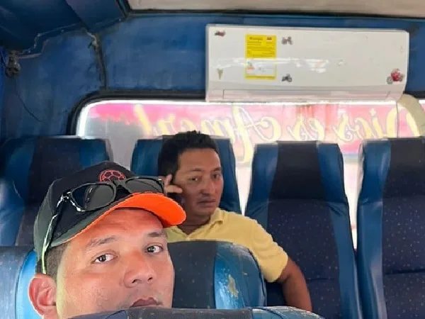 Bus con aire acondicionado en Ciénaga de Oro, Córdoba.
