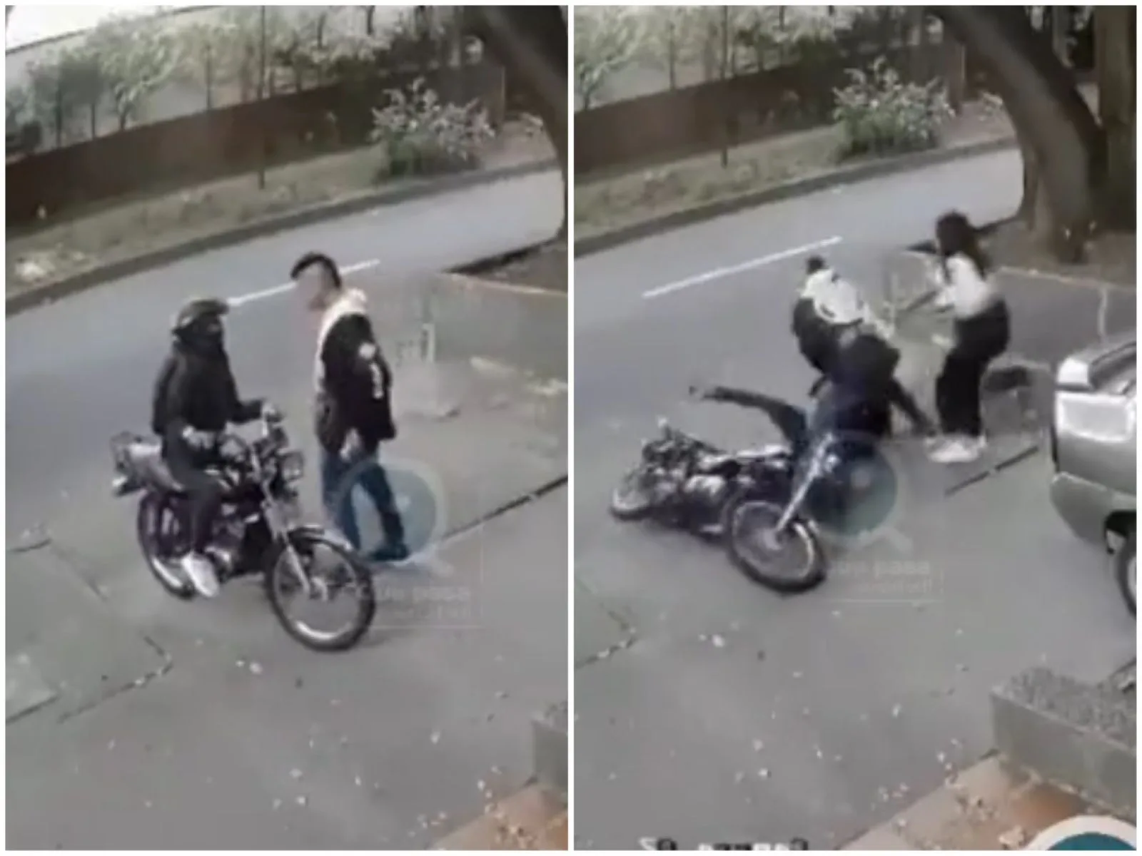 No era vídeo actuado; sí cascó a un ladrón que tenía "azotado" un barrio en Medellín