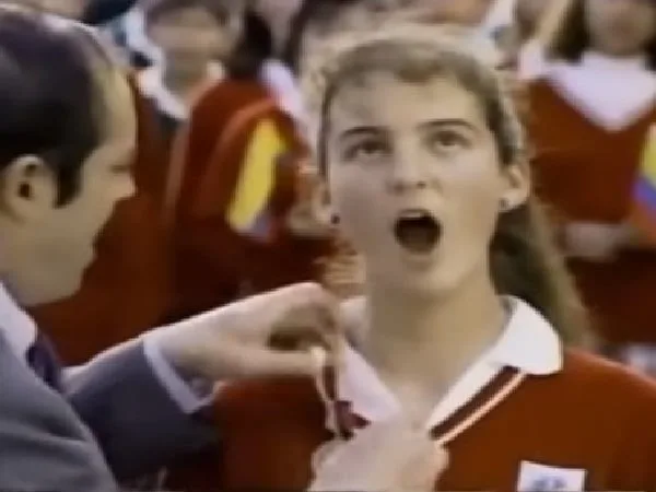 Niña que aparece en el himno nacional de Colombia.