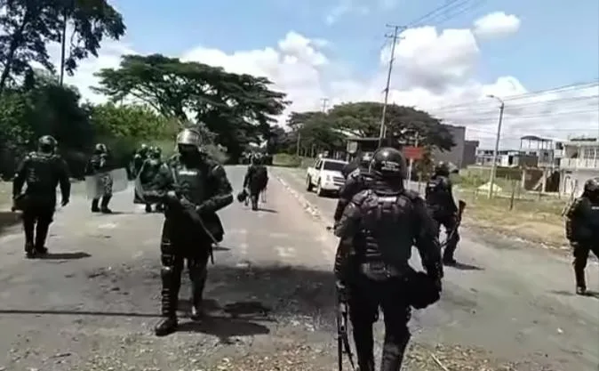 Candelaria bloqueos Valle del Cauca