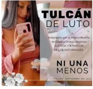 Dayana Mishell embarazada ecuador tulcán